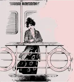 Lady on boat