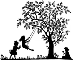 Girls playing