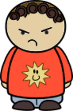 Annoyed kid