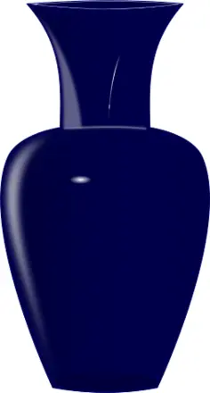 Blue vase