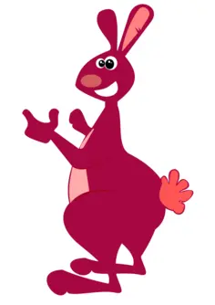 A rabbit with unusual tail