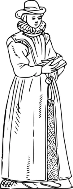 Vintage fashion Illustration