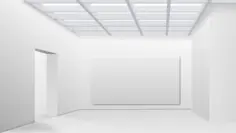 Vector graphics of art gallery