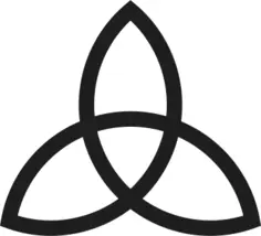 Triquetra drawing