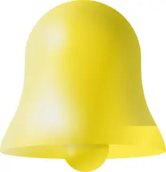 Christian church bell vector image