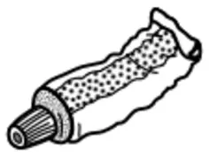Tube line art vector clip art