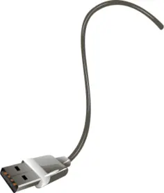 Vector illustration of end of USB cable
