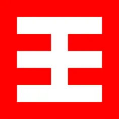 Fabricatorz symbol in red vector image
