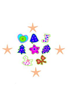 Christmas icons vector illustration