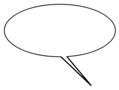 Comic caption balloon vector clip art