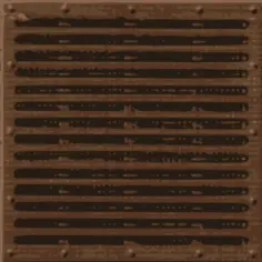 Metal ventilation grill vector image