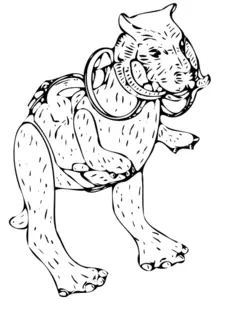 Taun taun vector image