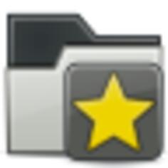 Tango folder vector clip art