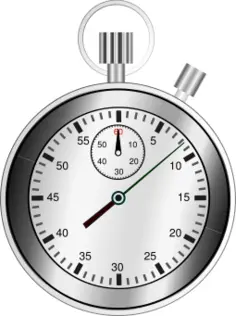 Grayscale chronograph vector image
