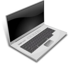 Vector image of notebook