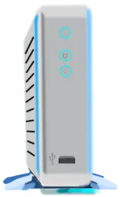 External HD with KED vector image