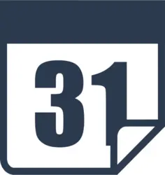 Simple calendar vector clip art