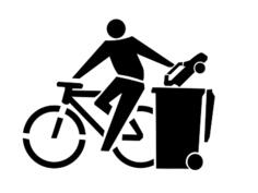 Clean environment sign vector drawing