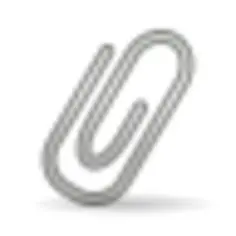 Paperclip vector graphic