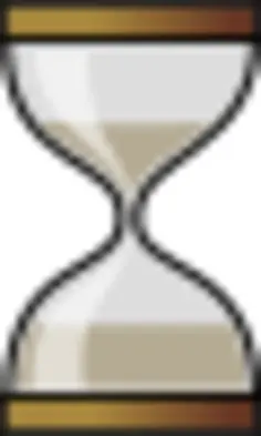 Sandglass vector graphics