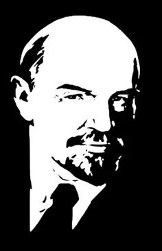 Lenin portrait vector graphics