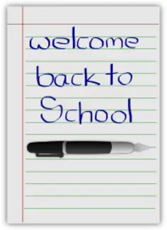 School stationery vector graphics