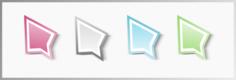 Cursor icon selection vector image