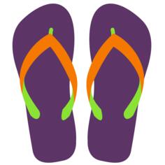 Flipflops vector illustration