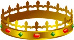 Royal crown vector image