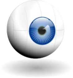 Eye vector clip art