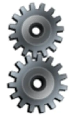 Gear vector image