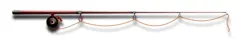 Fishing rod vector image