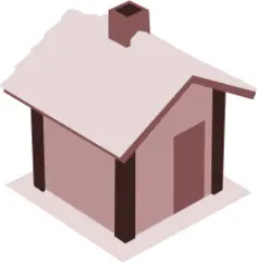 House vector image