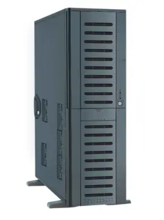 PC computer system unit vector illustratioon