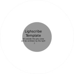 CD DVD template vector image