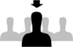 User icon vector graphics