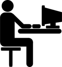 Computer access available vector sign