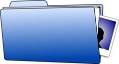Office folder vector graphics