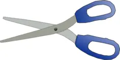 Scissors vector image