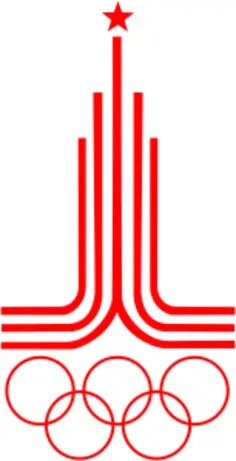1980 Olympics vector image