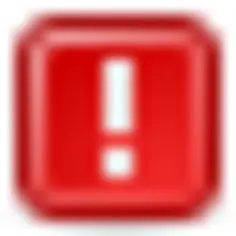 Warning vector icon