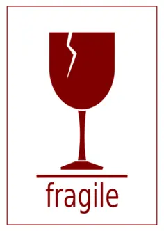 Fragile Goods Vector Symbol
