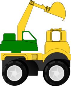 Digger vector image