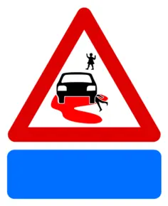 Speed kills sign vector image