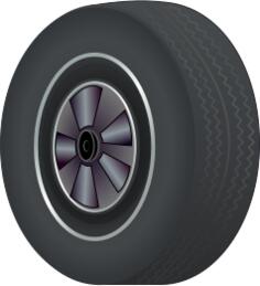 Car tire vector illustration