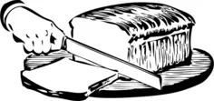 Vector illustration of bread