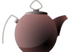 Vector illustration of kettle or tea pot
