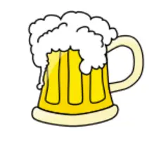 Beer mug clip art vector