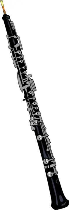 Vector graphics of oboe