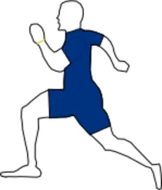 Runner vector image